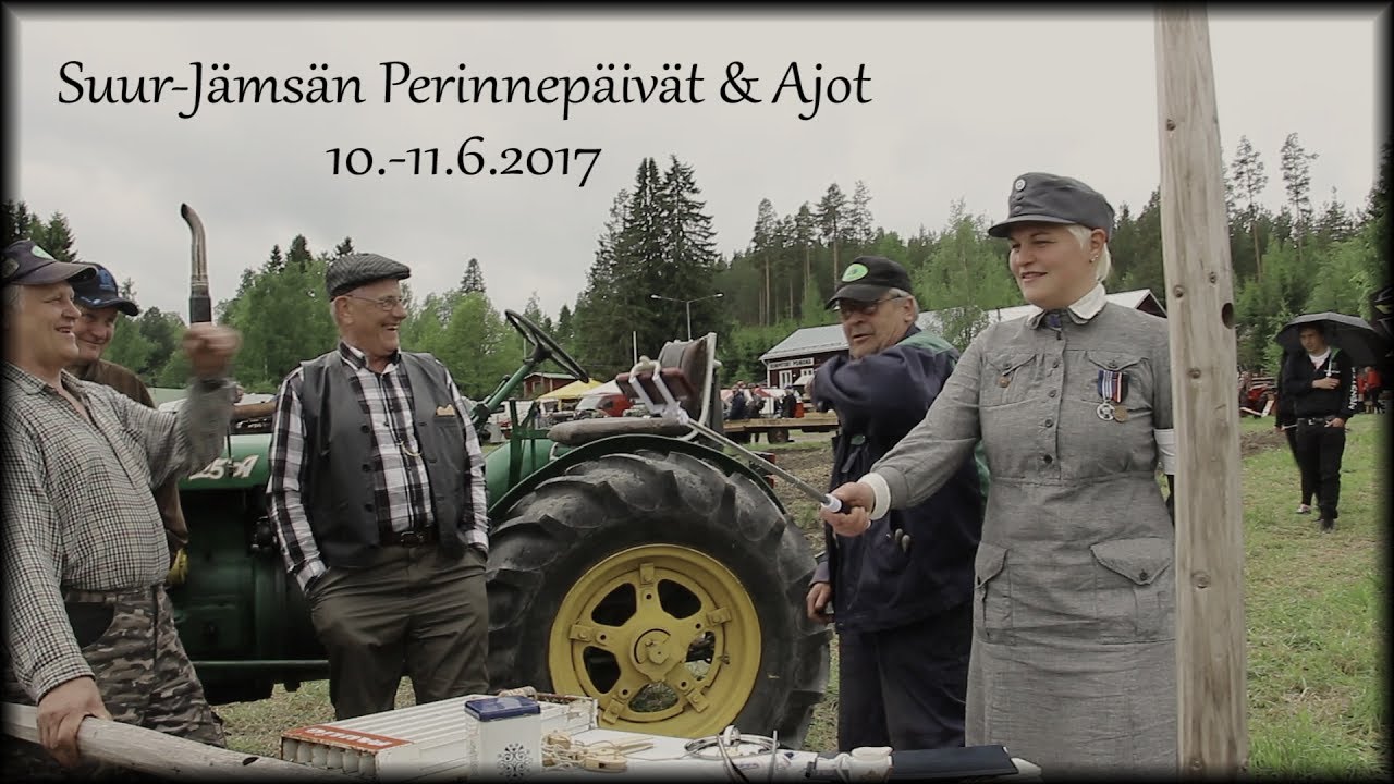 Suur-Jämsän Perinnepäivät & Ajot 10.-11.6.2017
