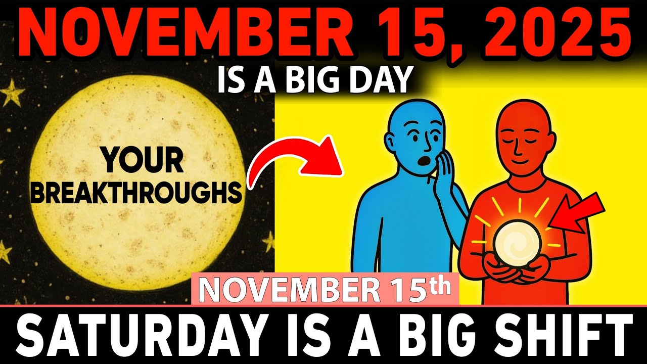 CHOSEN ONES ⚡ November 15, 2025 &mdash; Begins Your BIGGEST Breakthrough Shift!