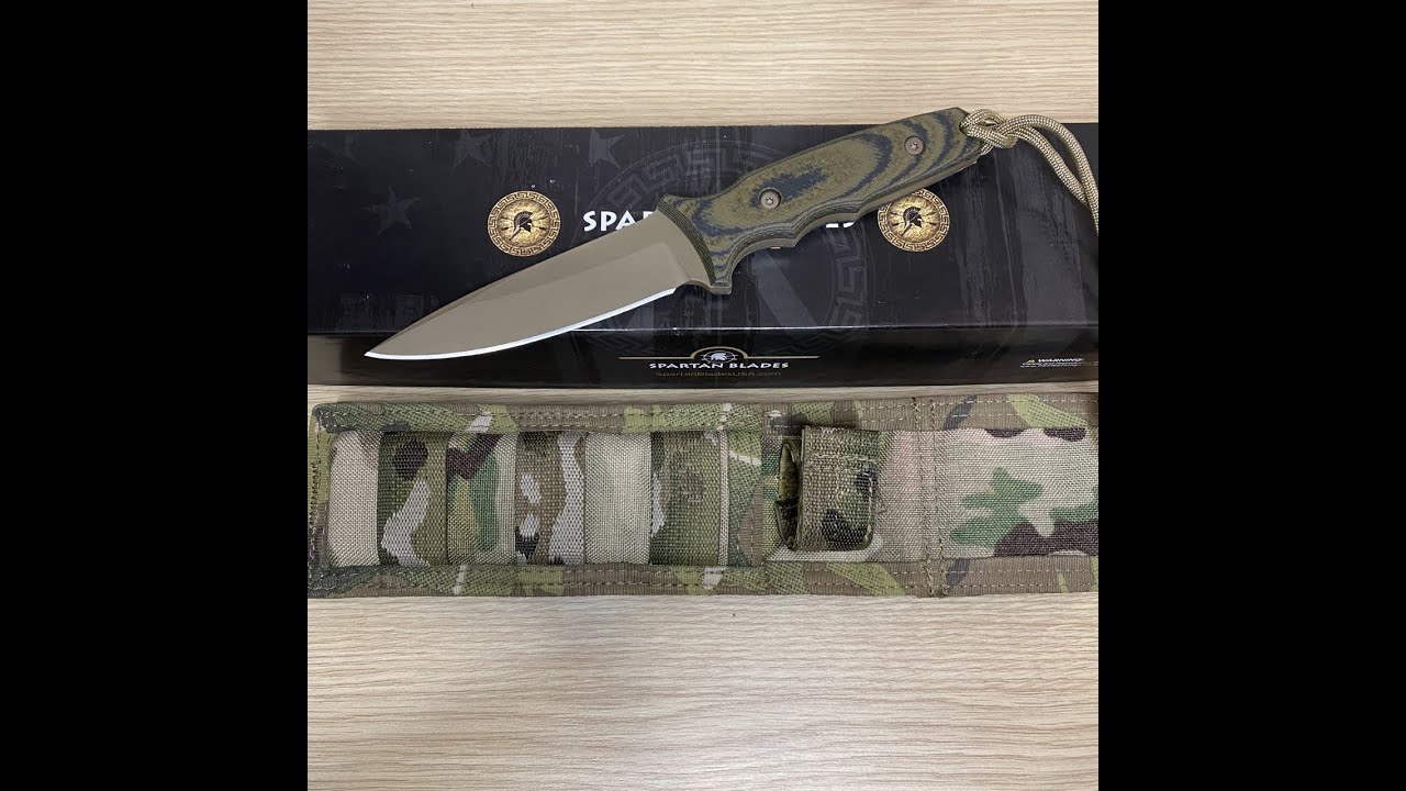 Spartan Harsey TT (Tactical Trout) Fixed Blade Knives