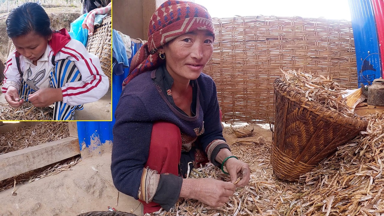 Anita & mother in law working @pastorallifeofnepal @Manjitamrnati