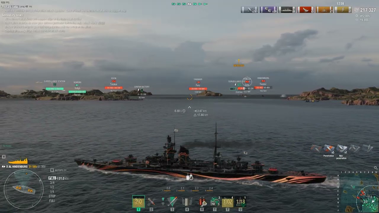 World of Warships - Operations #1