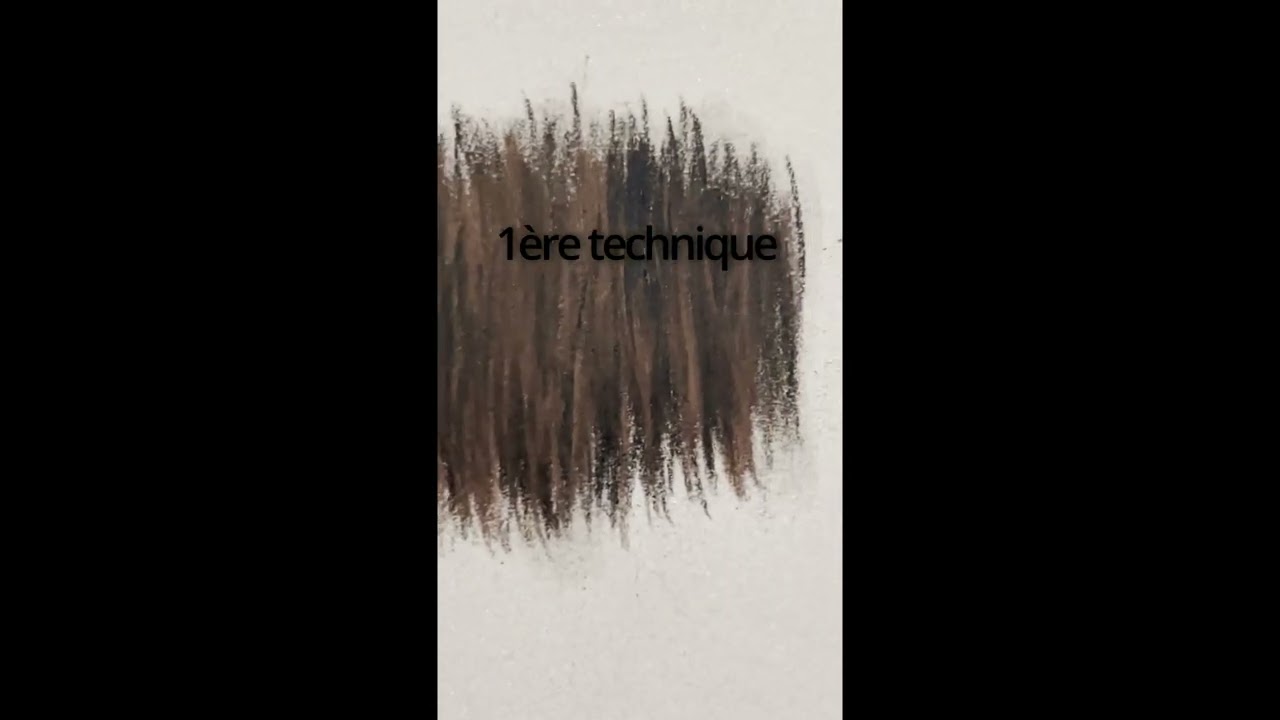 Comment donner un effet de poils au pastel sec