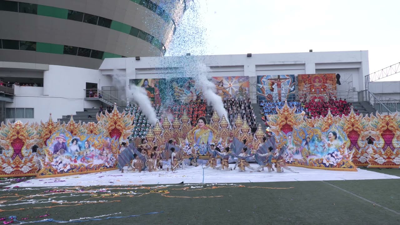 เชียร์ลีดเดอร์คณะสีม่วงอสนี l กีฬาสีโรงเรียนโยธินบูรณะ 2568