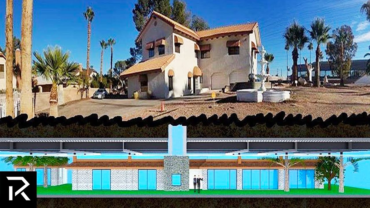 The $18 Million Dollar Underground Mansion in Vegas