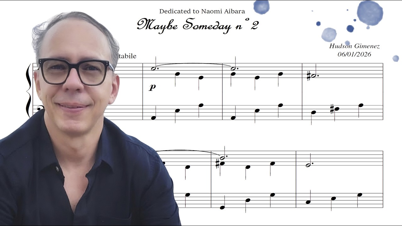 Hudson Gimenez - Maybe someday No.2 [Talvez algum dia No.2] (Naomi Aibara, piano)