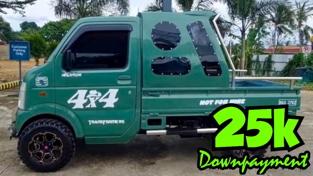Fully Loaded Suzuki Carry 4x4 Multicab Off Road Style 2025