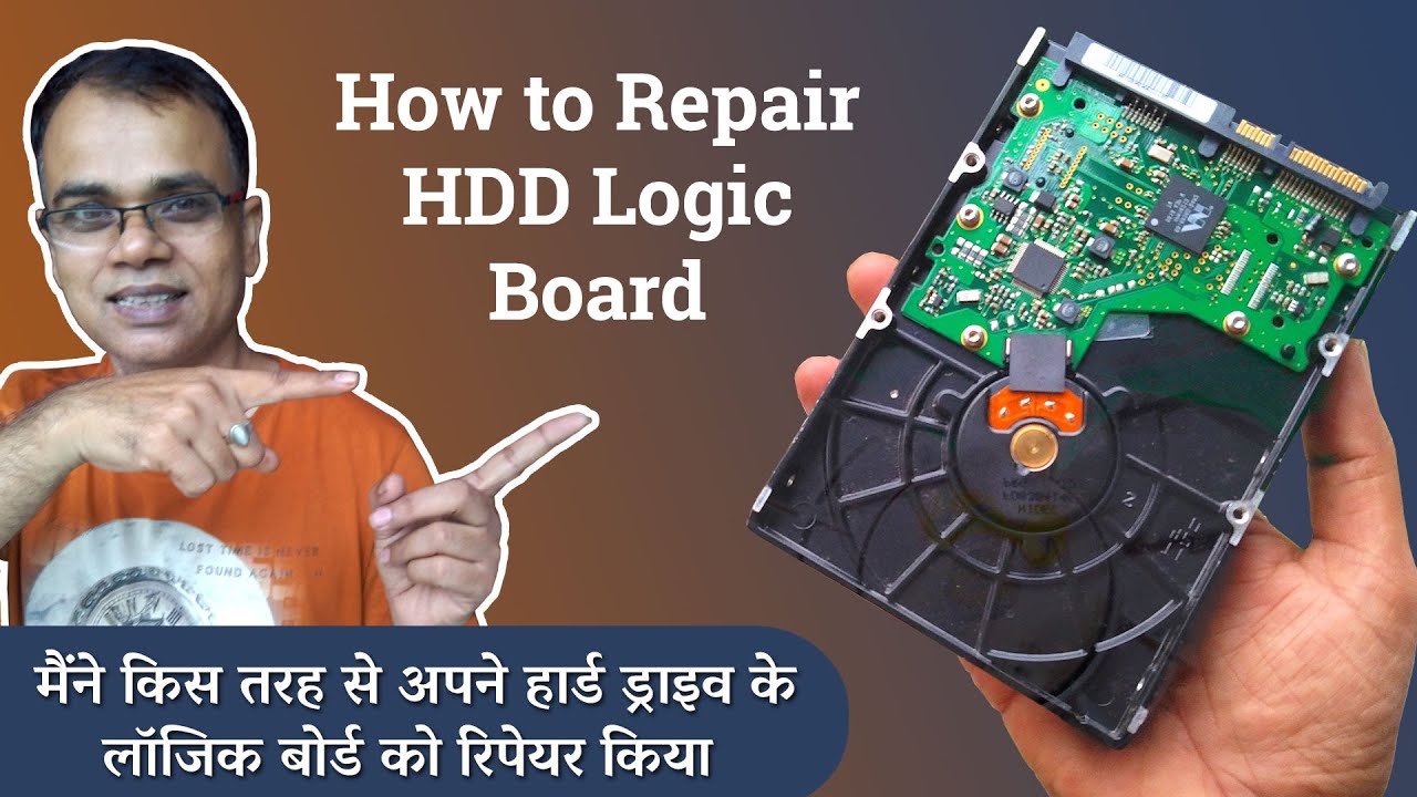 How to repair HDD Logic Card || Data recovery from dead Hard Drive (HDD)