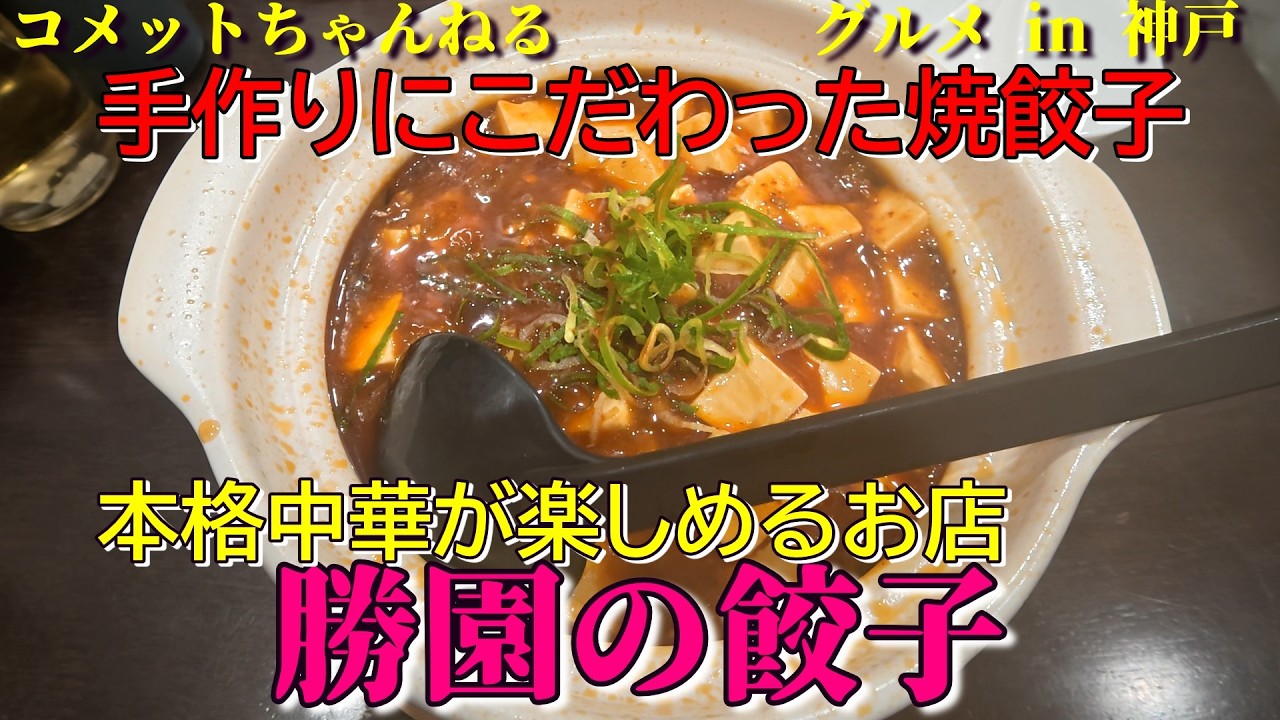 下山手の山手幹線沿いにオープンした本格中華が食べられるお店『勝園の餃子』