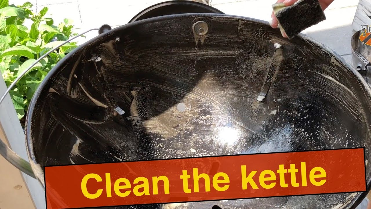 Get that kettle clean – dis- and reassemble ash sweep mechanism