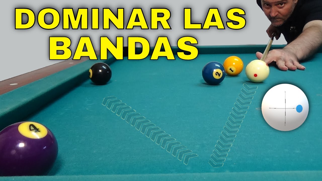 Técnicas Básicas Para DOMINAR LAS BANDAS en Pool | Billar Fanatic
