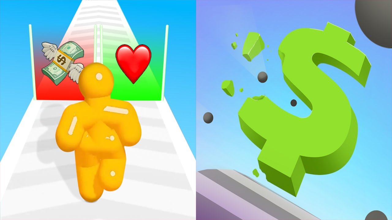 Tall Man Run VS Digit Shooter - All Level Gameplay Android iOS #1