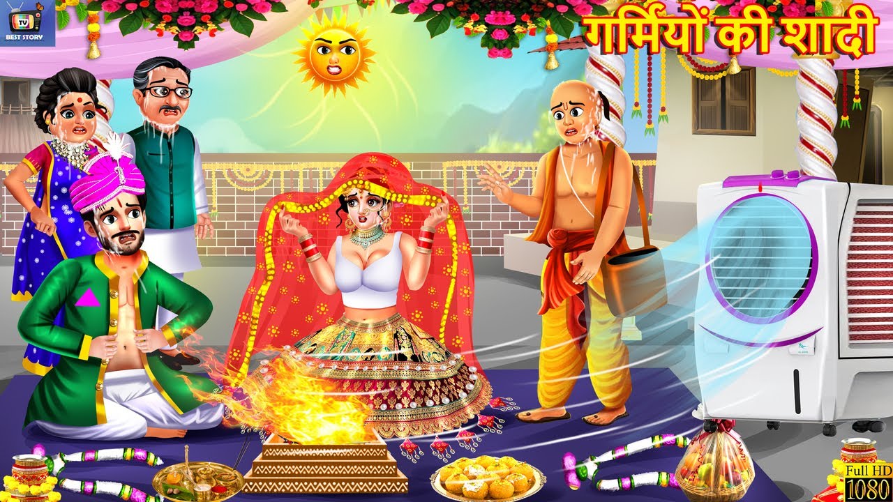 गर्मियों की शादी | Garmiyon Ki Shadi | Hindi Kahani | Moral Stories | Bedtime Stories | Saas Bahu