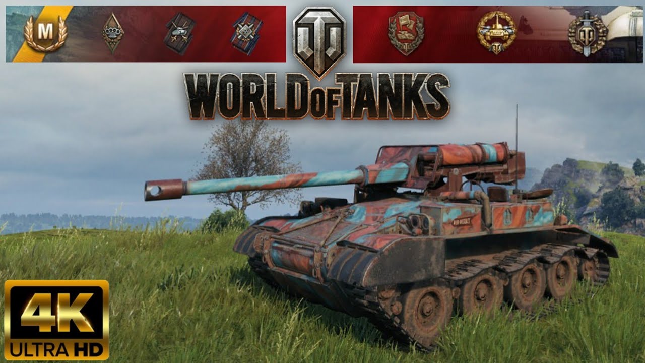 M56 Scorpion - Westfield map - 6 kills - 6,2k damage World of Tanks replay 4K