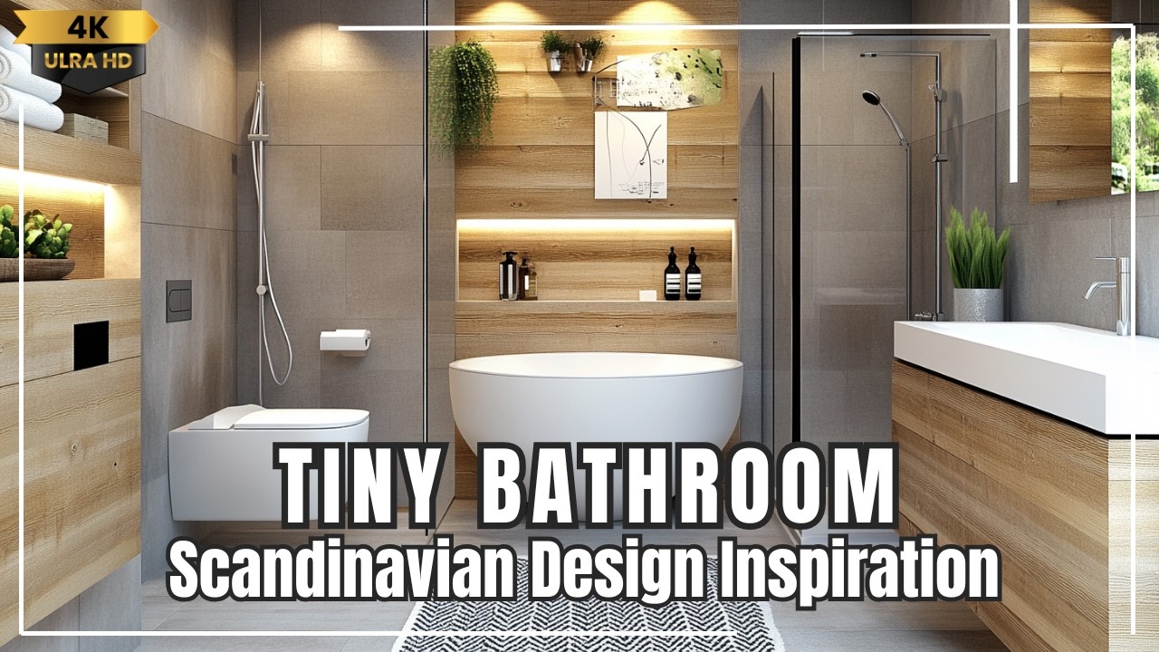 Transform Your Tiny Bathroom: Scandinavian Design Inspiration