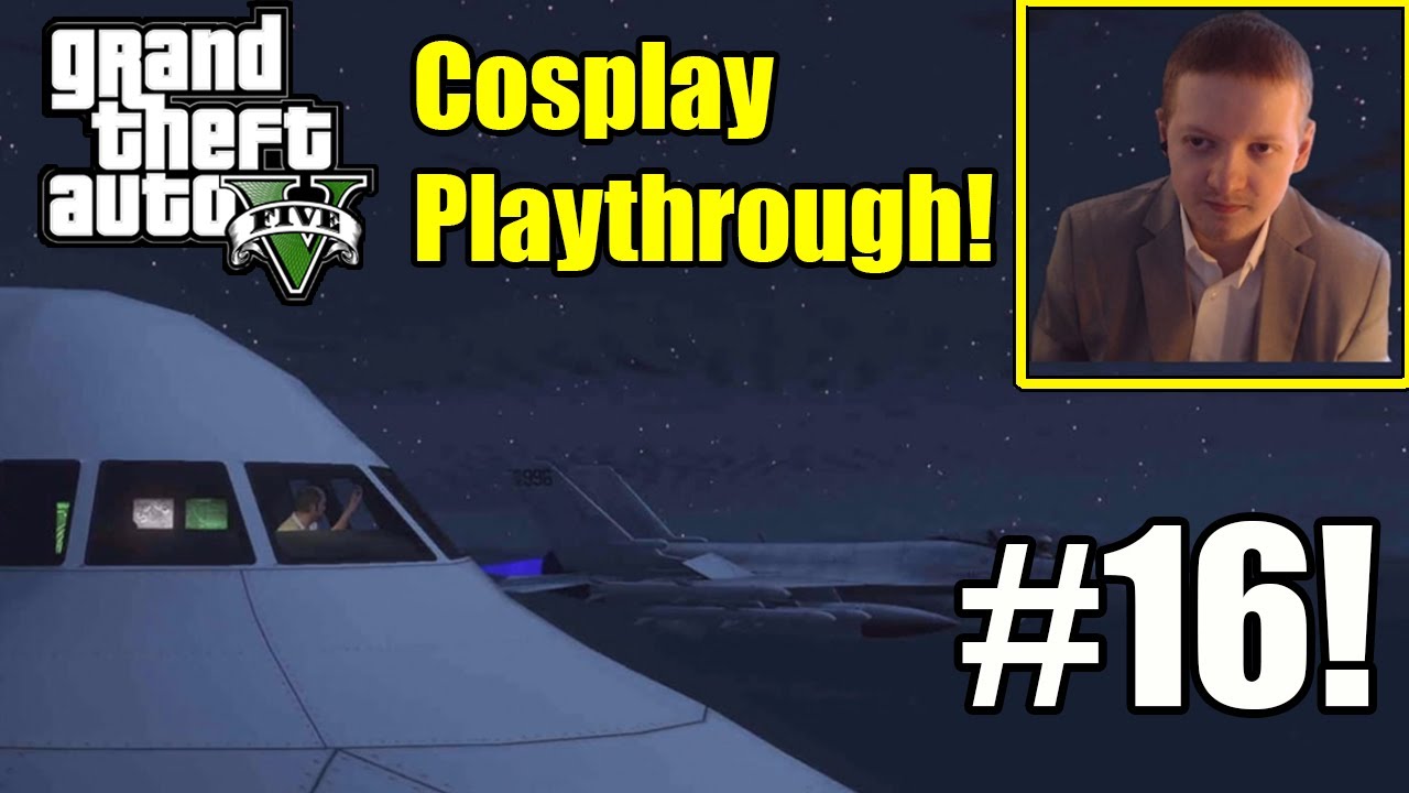 Trevor Hijacks A Merryweather Cargo Plane, Largest Plane In The Game-  GTA 5 PS5 Part 16