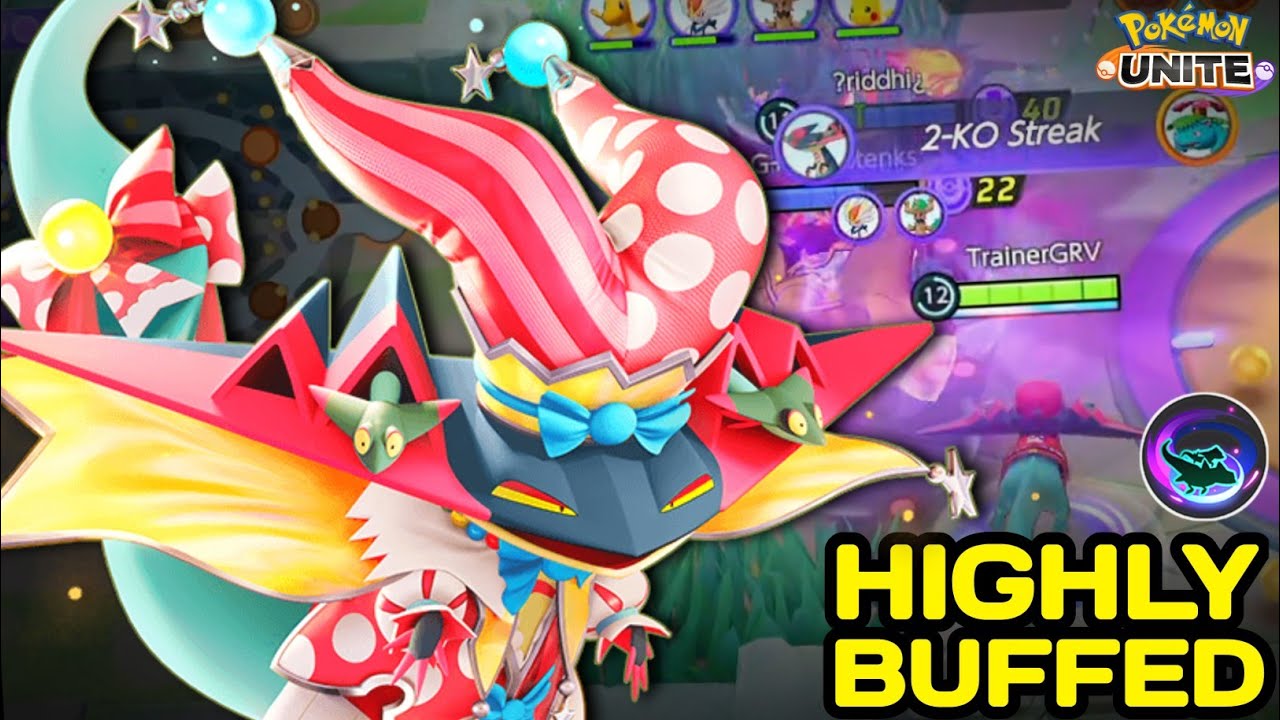 100K DAMAGE 🔥 Dragon Dance is Highly Buffed 😳 Pokemon Unite || NINZA PLAYS