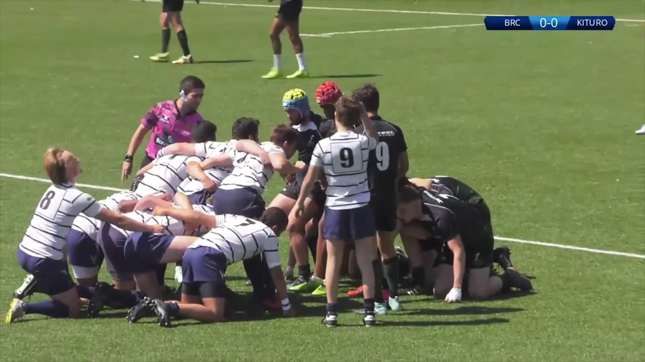 U18 RUGBY FINALE DE BELGIQUE 2018 BRC / KITURO  - BELGIAN RUGBY LIVESTREAM 12 05 2018