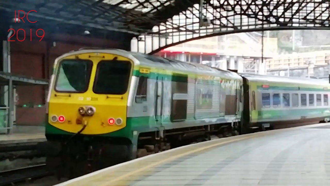 Trains At: Cork Kent Station. 19/2/2019.