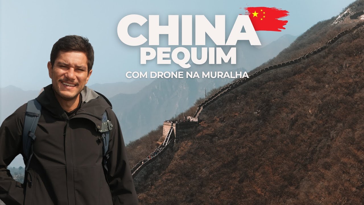 PEQUIM, na CHINA, vai te SURPREENDER! Comida exótica, preços justos e a Muralha vista do drone!