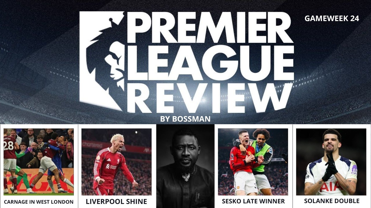 Premier League Gameweek 24 Review | Arsenal Statement, Liverpool 4–1 & Title Race Shifts