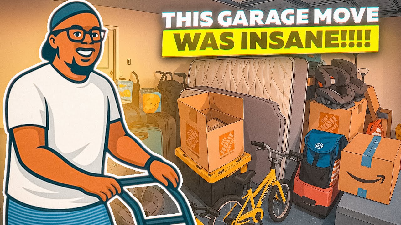 We Moved Everything From This Garage Into A Whole House!!!