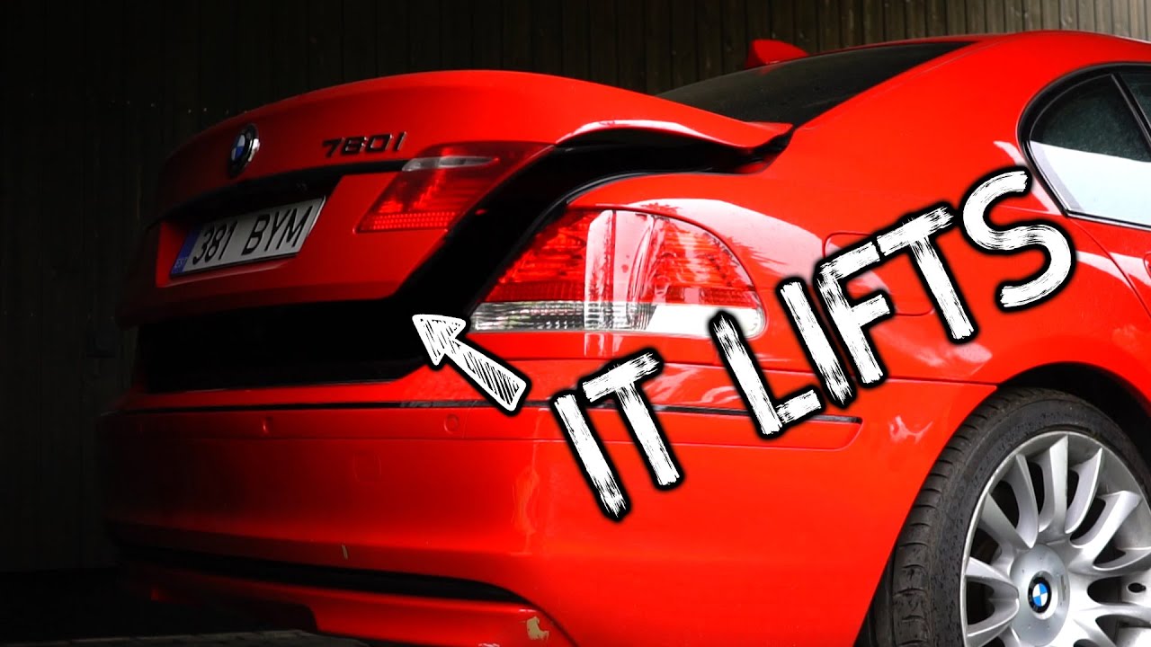 Making The Trunk Lift Lift Again - BMW 760i E65