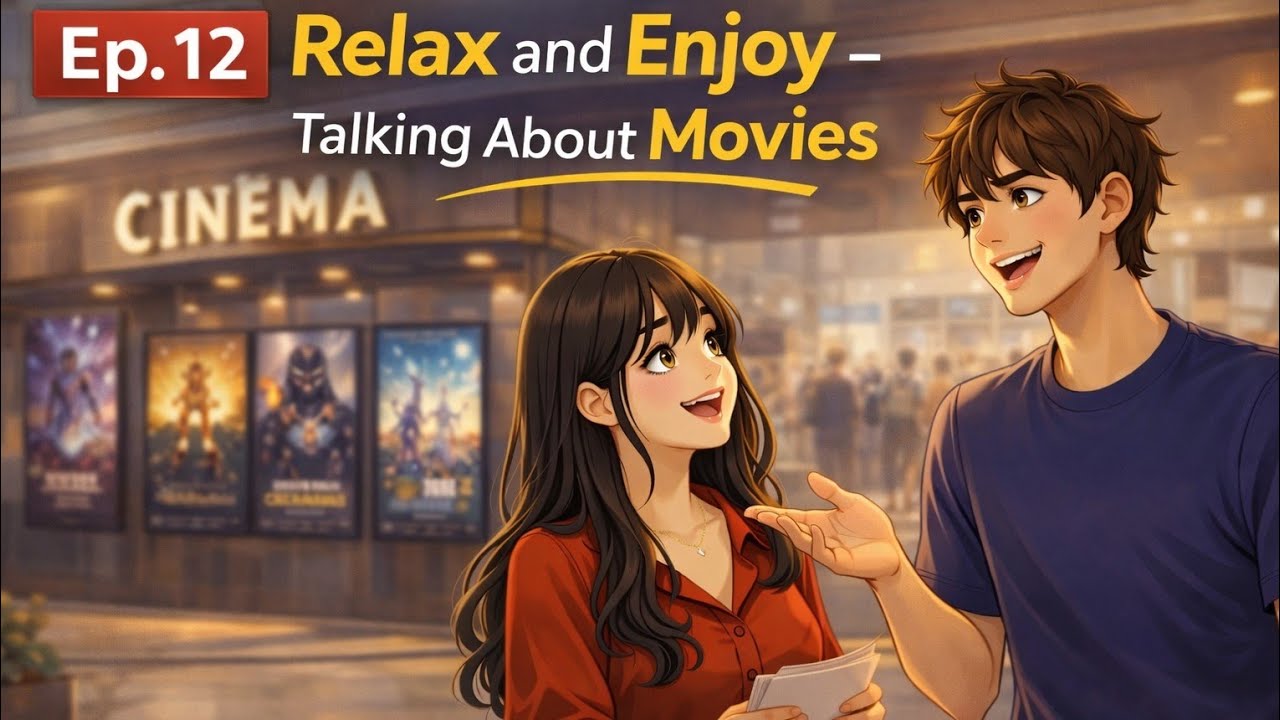 Koala English Podcast Ep.12: Relax and Enjoy – Talking About Movies