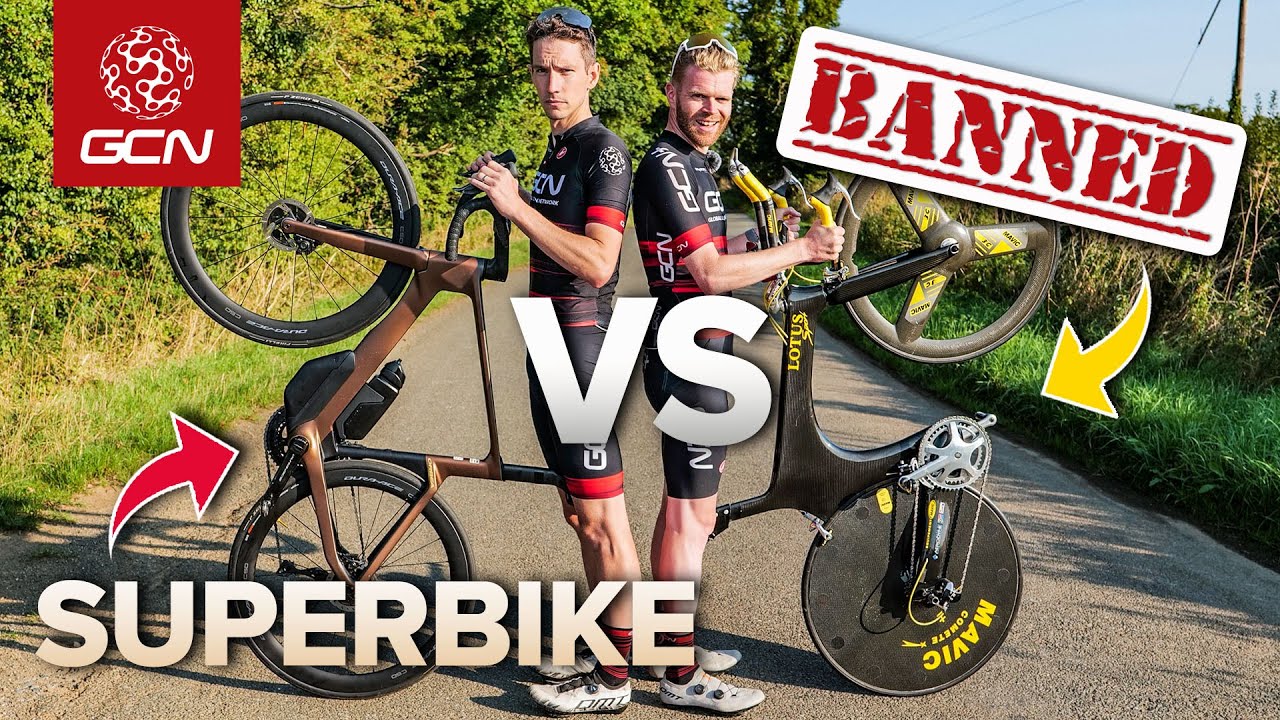Can We Beat A Bike So Fast It Was Banned? | Lotus 110 Vs Modern Superbike