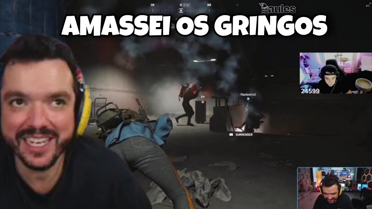 GAULÊS FAZ JOGADA INSANA E GRINGOS ACHAM QUE É HACK