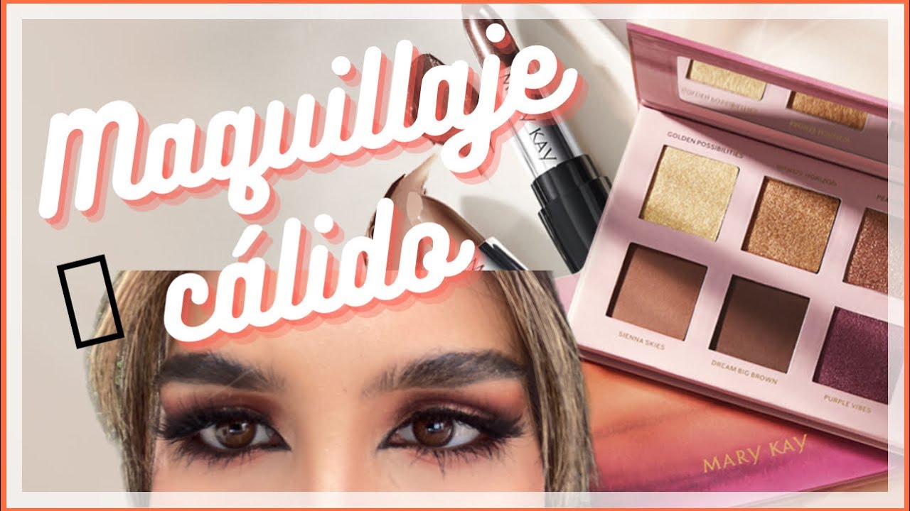 PROBANDO LA NUEVA PALETA SUNSET BY MARY KAY 😱😱😱😱 ¿Que tal funciona?💄💄