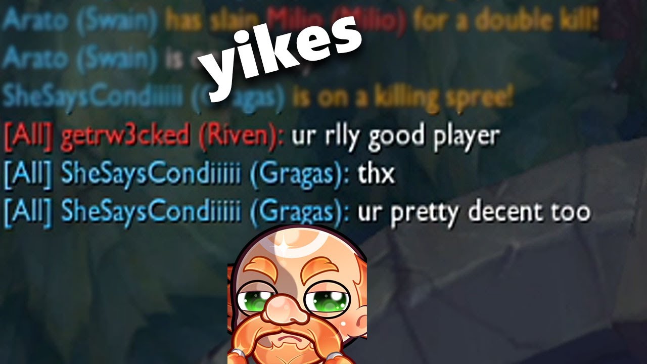 Rivens when they have to vs Gragas