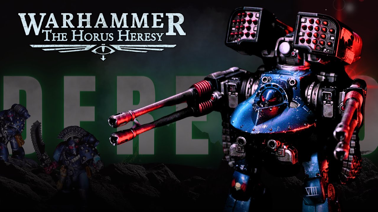 Painting a Night Lords Deredeo Dreadnought!