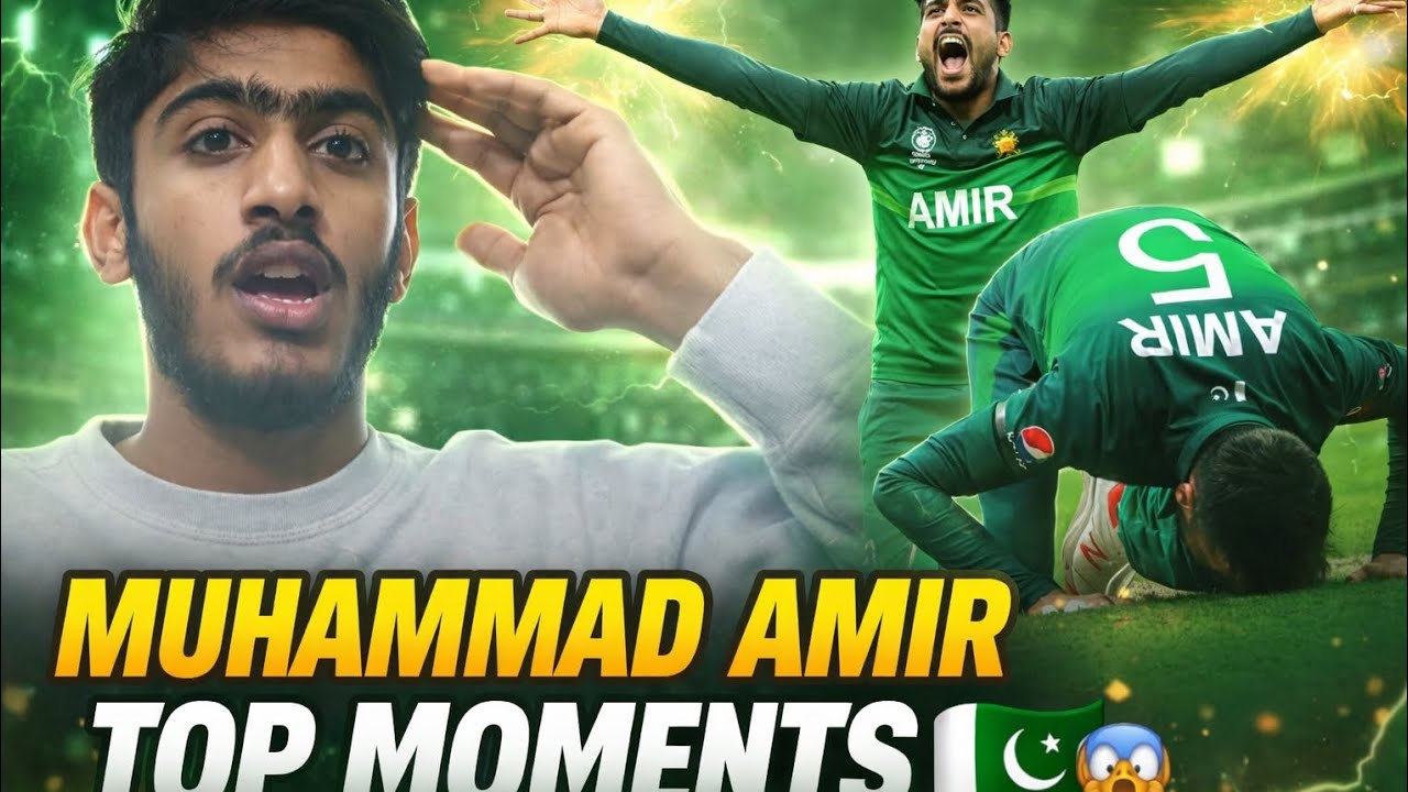 AMIR’s Deadly Spells 😱 My Reaction to His Best Wickets!
