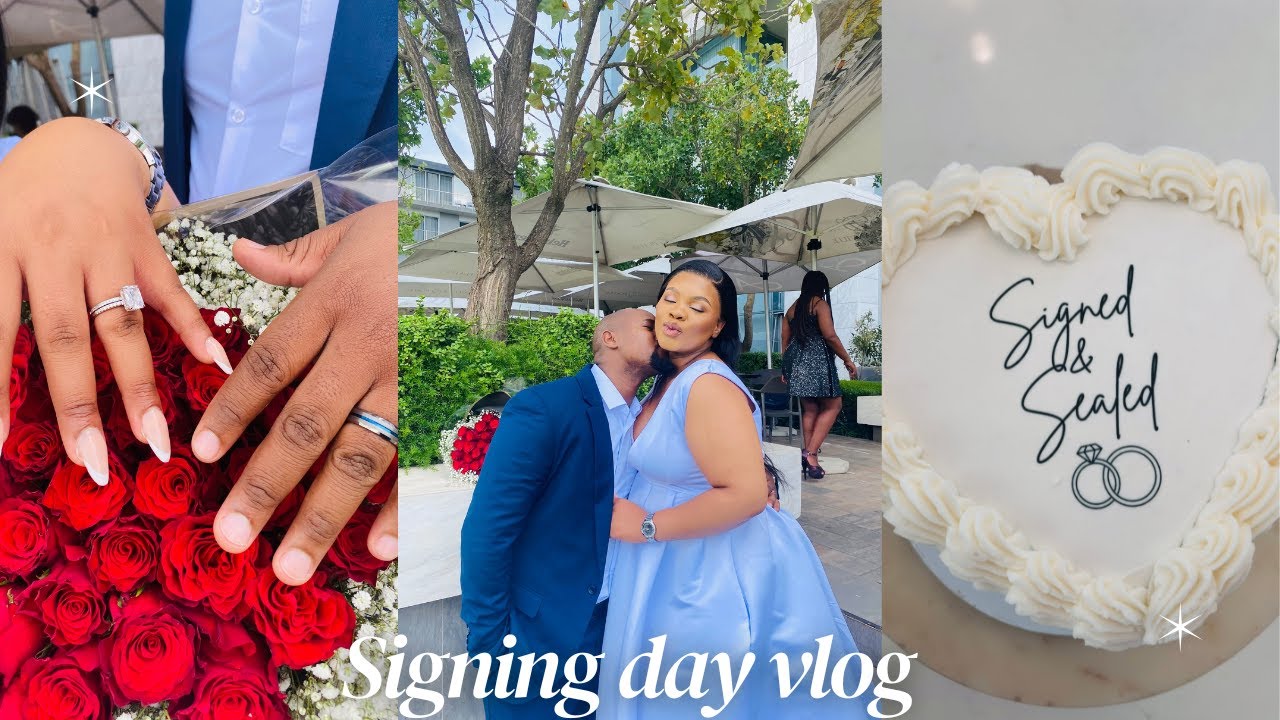 Becoming Mrs M bonus part😉| Signing day Vlog