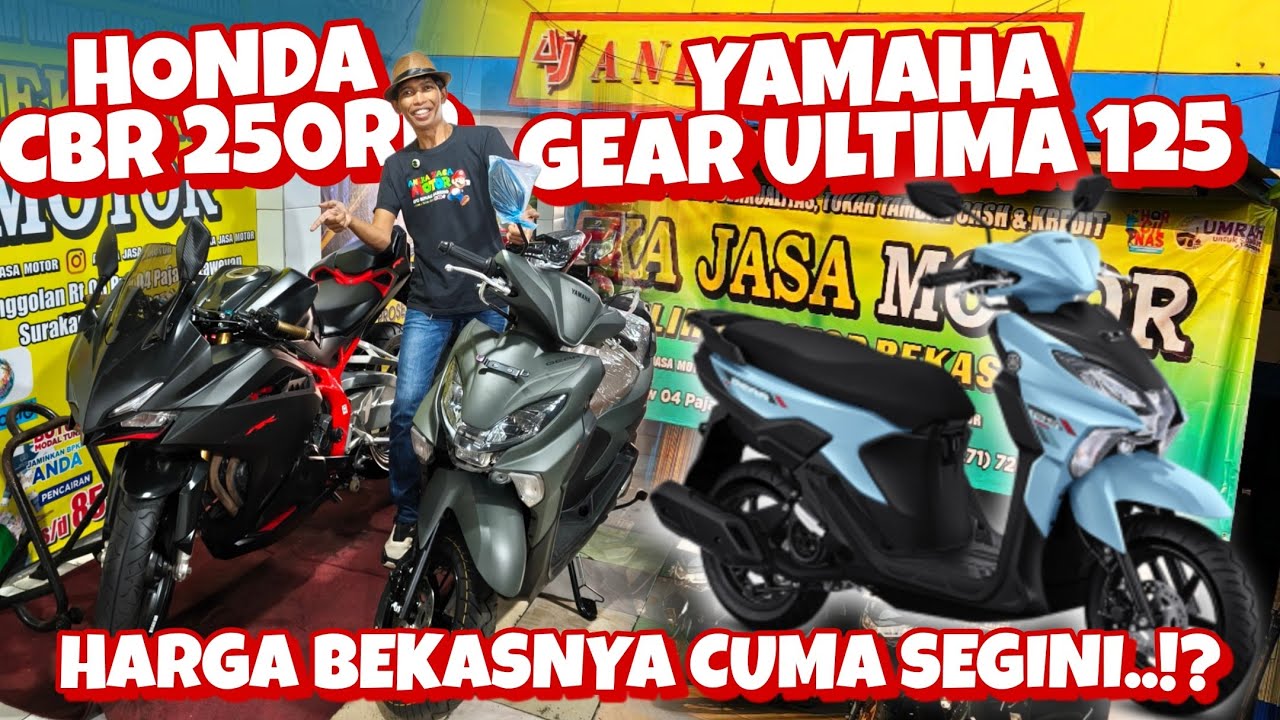 YAMAHA GEAR ULTIMA, HARGA BEKASNYA CUMA SEGINI!? motor bekas murah - ANEKA JASA MOTOR 