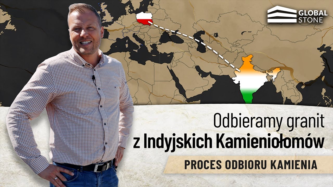 Odbieramy GRANIT z Indyjskich Kamieniołom&oacute;w - Proces Odbioru Kamienia |  Global Stone Poznań