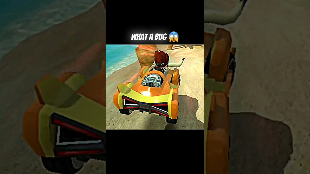 What a Glitch 😱 | Beach Buggy Racing #shorts