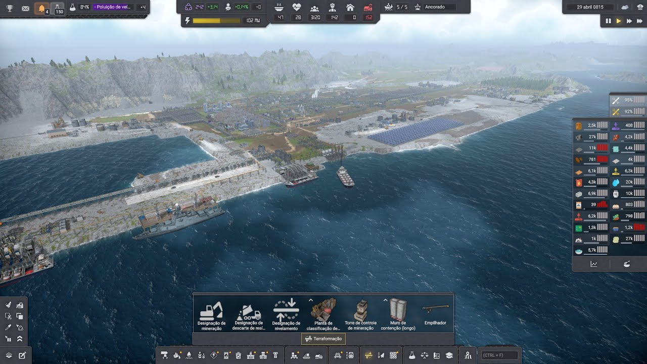 🔴ao vivo🔴Captain of Industry (controlando o caos instalado)