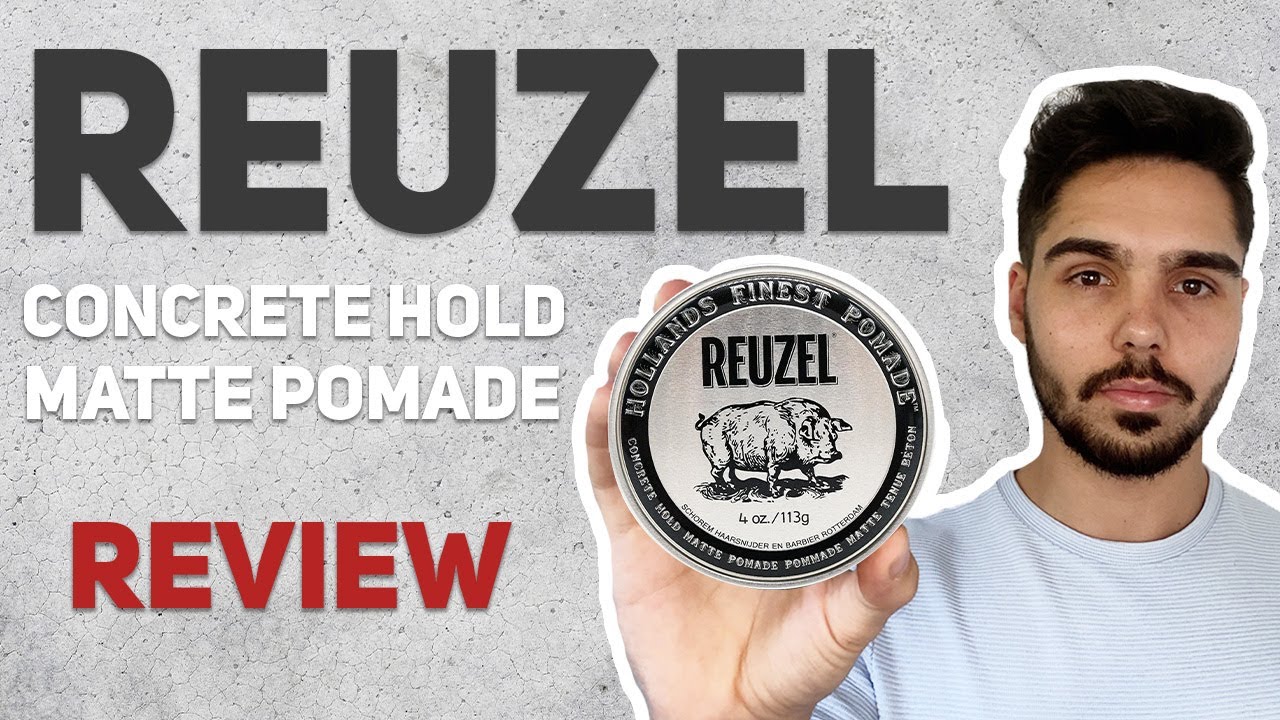 Reuzel Concrete Hold Matte Pomade - (Product Review)