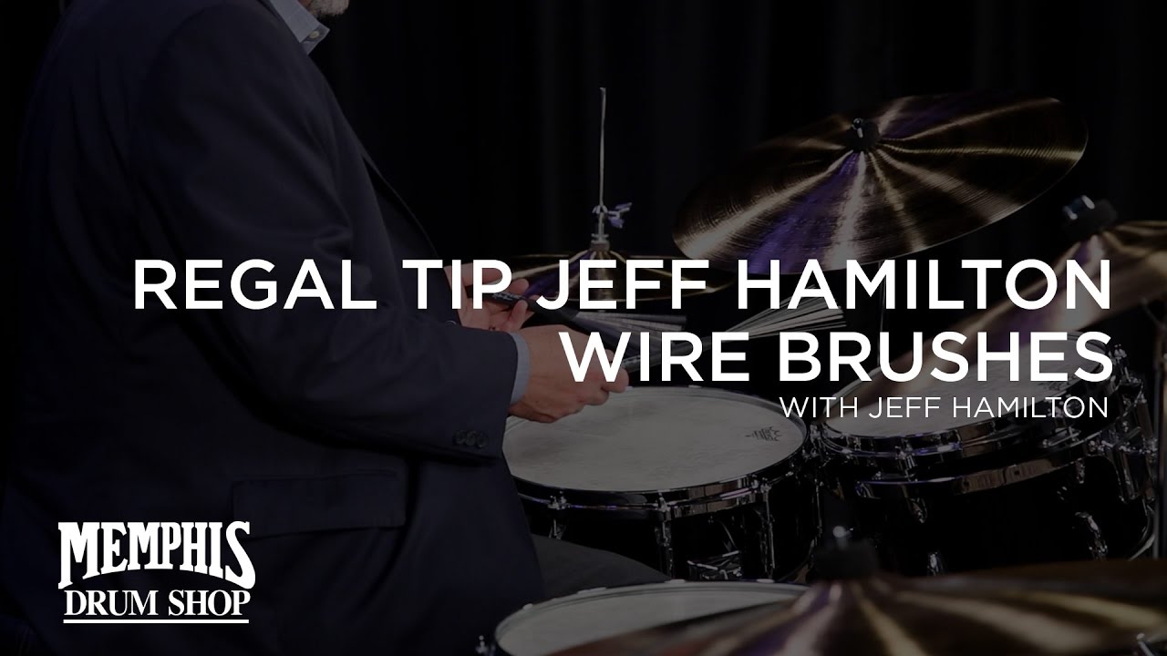 Jeff Hamilton on his Signature Regal Tip Brushes