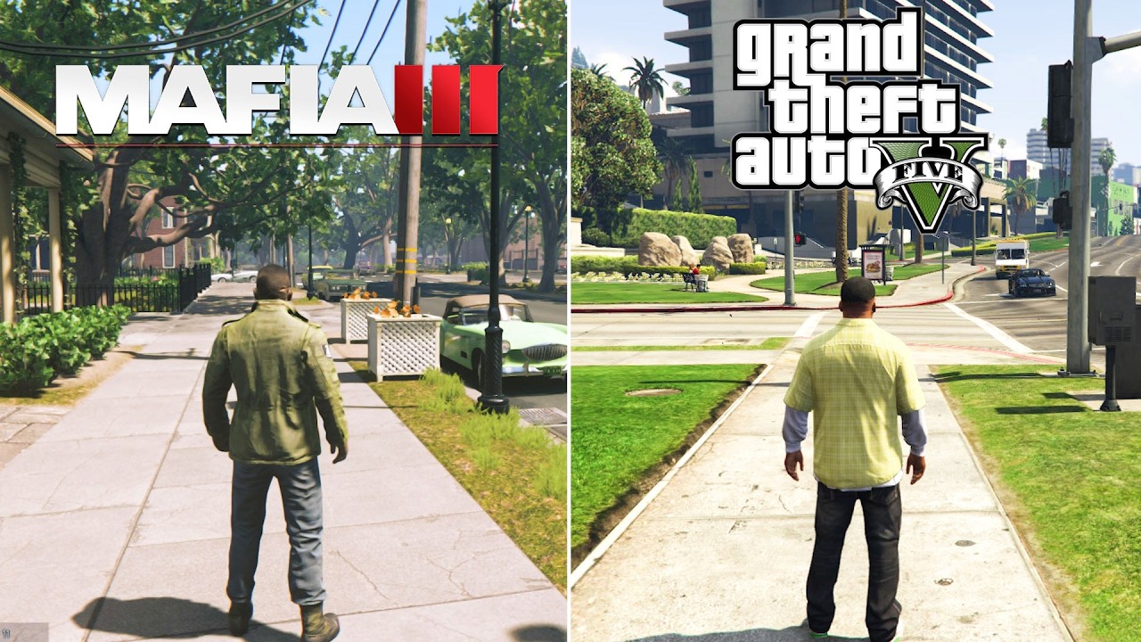 GTA V vs MAFIA III - Best Comparison