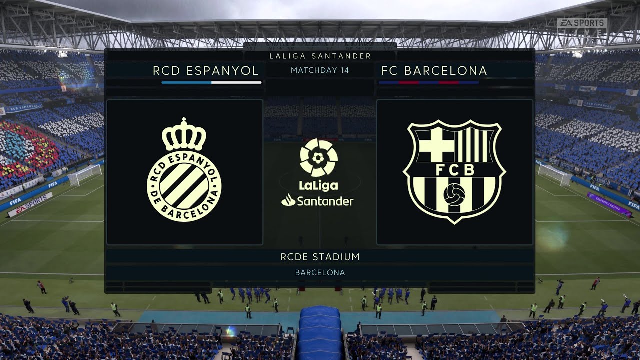 FIFA 21 Xbox One Career Mode Episode 20: RCD Espanyol vs FC Barcelona [La Liga]