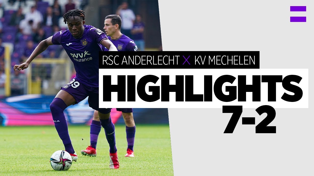 Highlights: RSC Anderlecht - KV Mechelen | 2021-2022