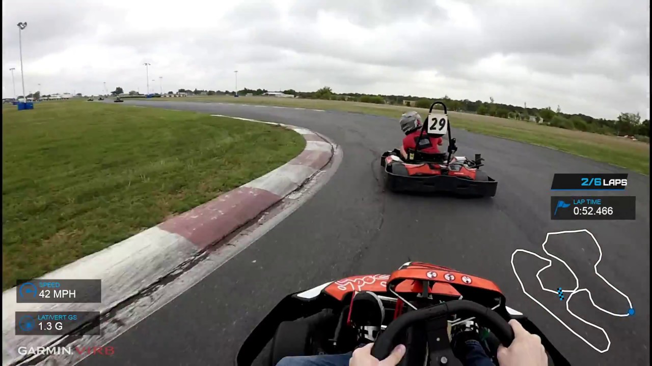 Karting at Dallas Karting Complex in Caddo Mills, TX