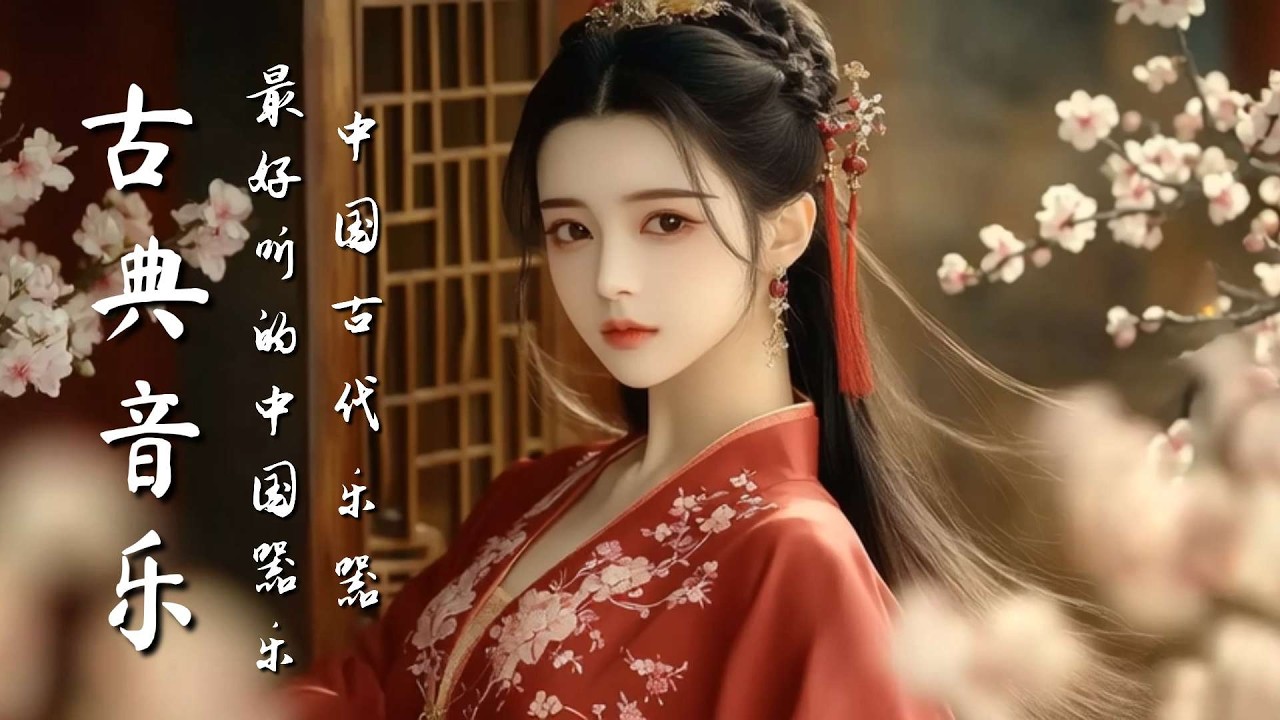 平靜的中國古典音樂：古筝、琵琶、竹笛和二胡 Calm Chinese Classical Music : Guzheng,Pipa,Bamboo Flute & Erhu #guzhengsound