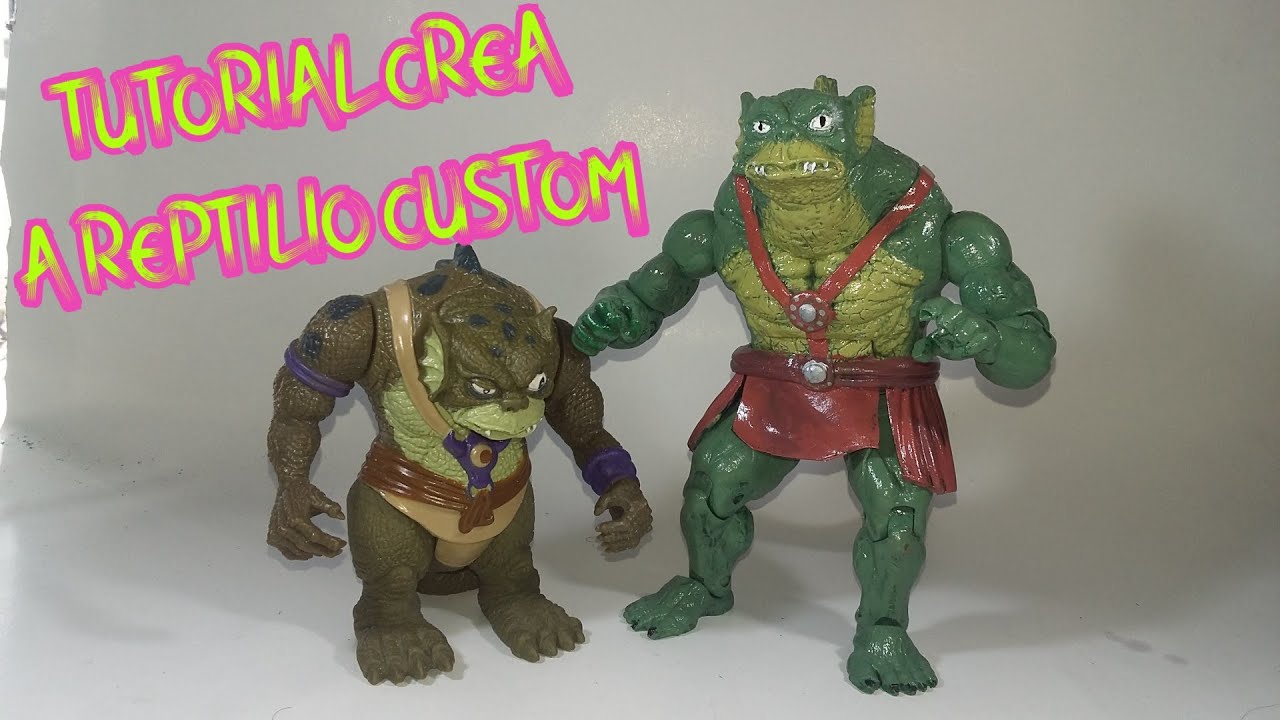 TUTORIAL REPTILIO CUSTOM THUNDERCATS sergio guerrero el coleccionista