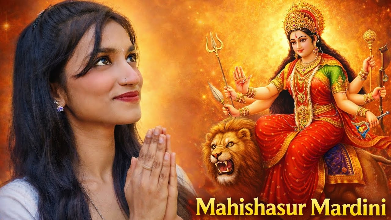 महिषासुर मर्दानी स्त्रोत 🙏#viral #trending #maadurga #morningprayer #mahishasuramardini #jaimatadi
