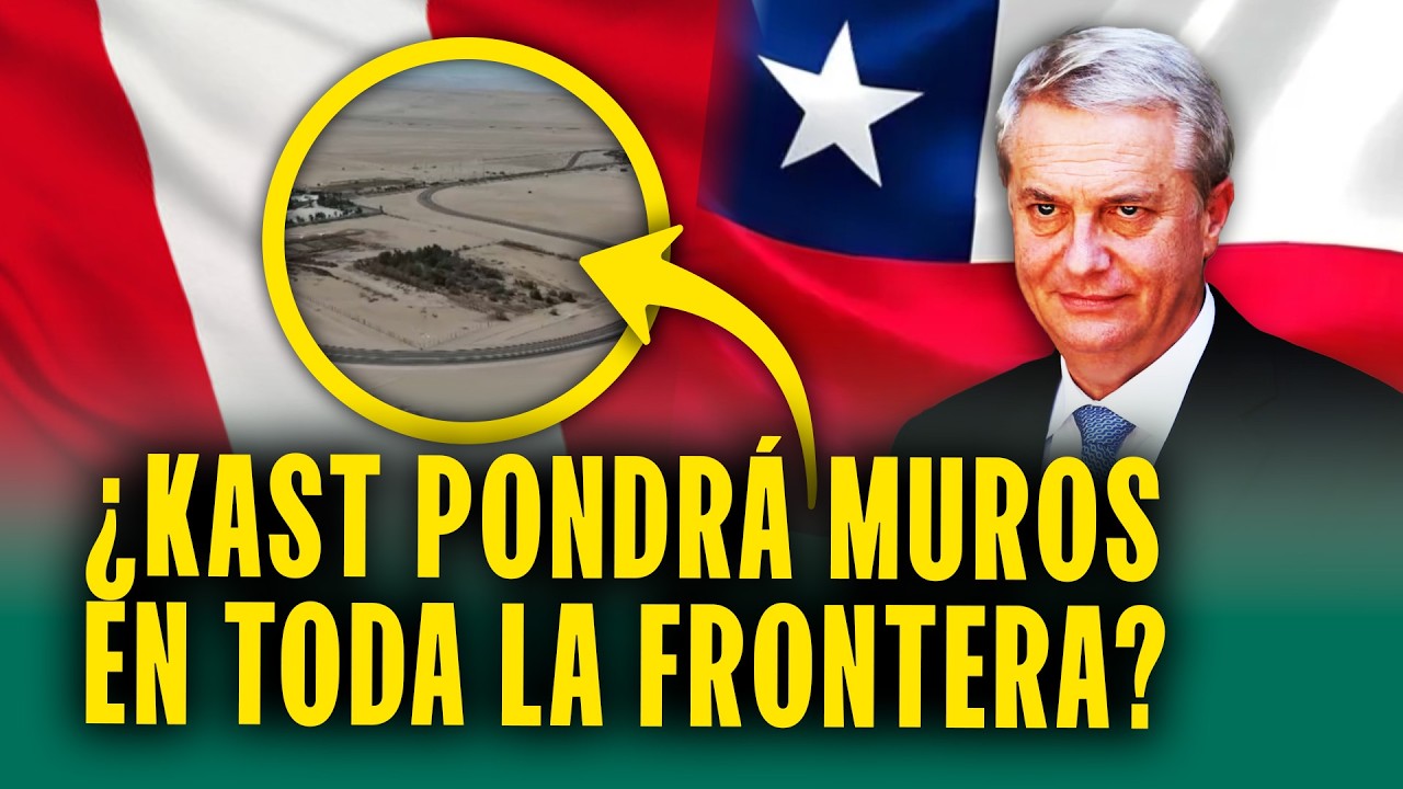 Kast traslada maquinaria a frontera de Chile y Perú: 
