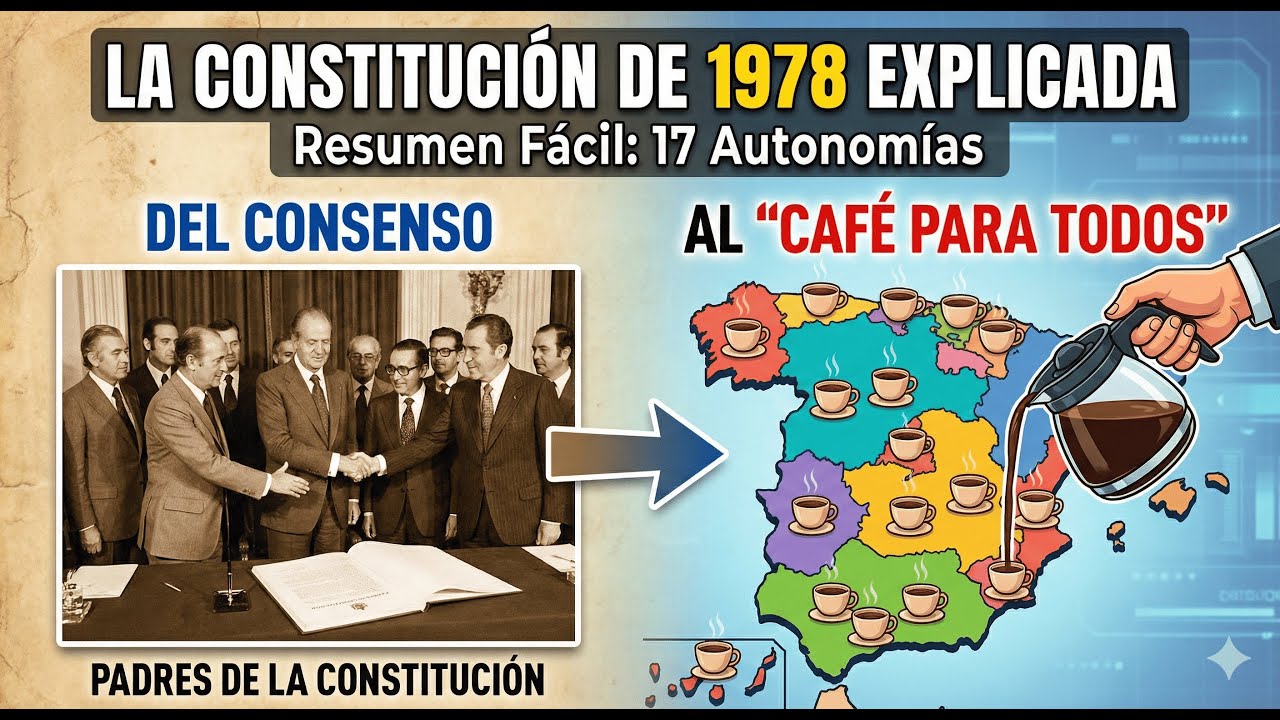 Historia Selectividad/ Tema 12.2-La Constitución de 1978 y el Estado de las Autonomías