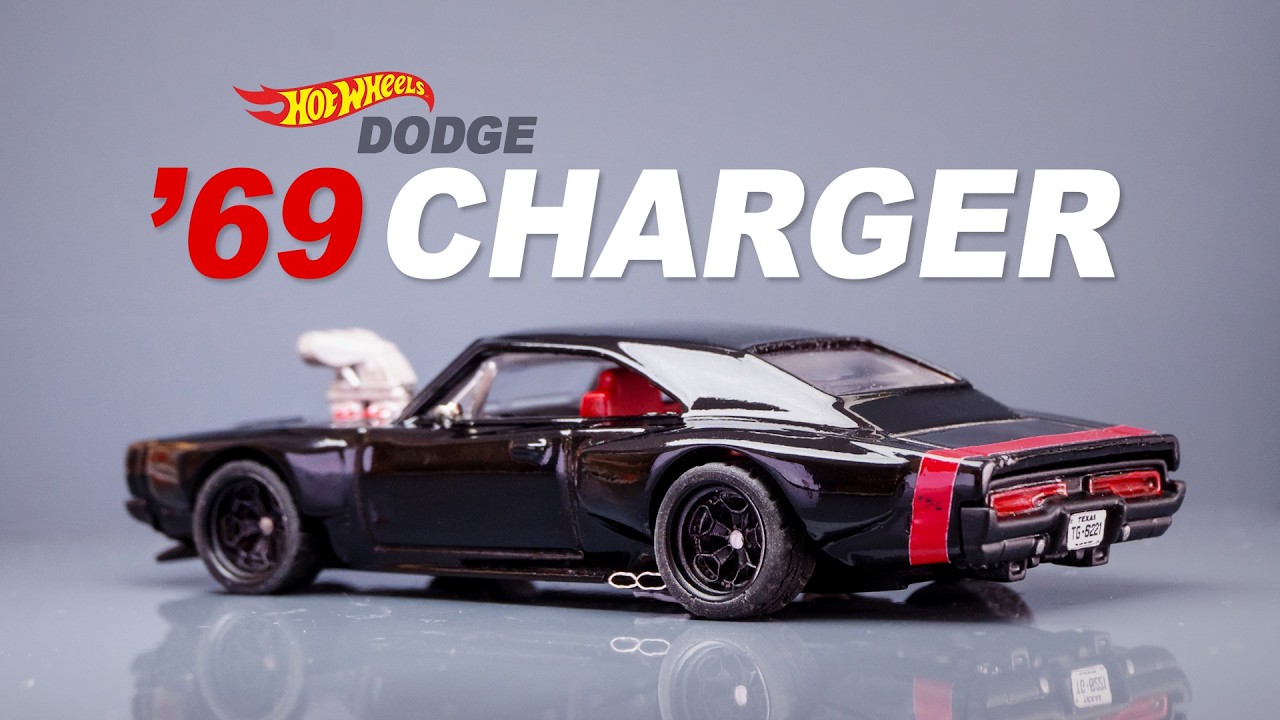 Turning a Classic '69 Dodge Charger Hot Wheels into Widebody Beast with Blown Engine!